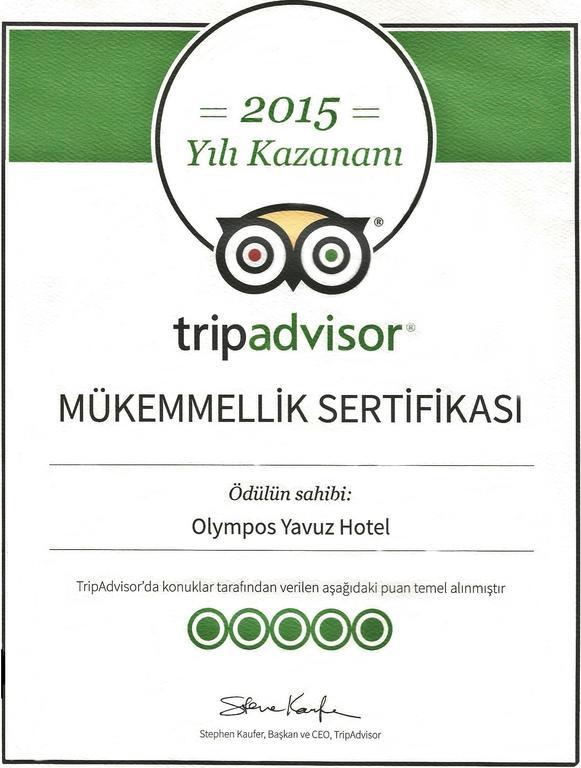 Olympos Yavuz Hotel Çıralı Extérieur photo